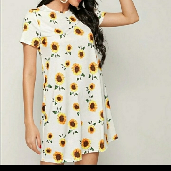Plus sz 16 sunflower 🌻 dress - Picture 7 of 16